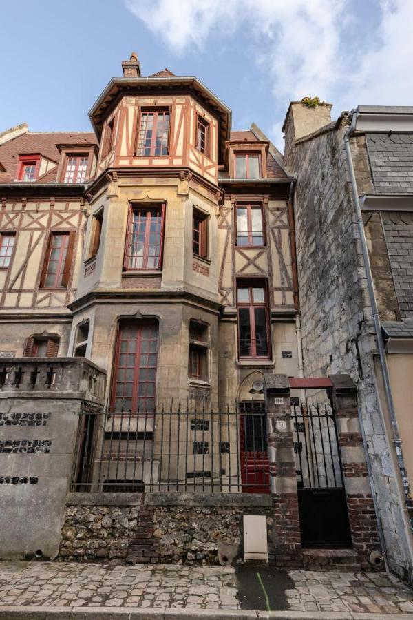 Вілла Le Manoir Des Embruns 14P - Location N1- Terrace- Public Parking 2 Min Онфлер Екстер'єр фото