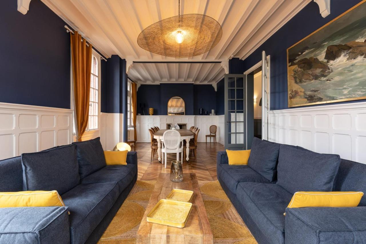 Вілла Le Manoir Des Embruns 14P - Location N1- Terrace- Public Parking 2 Min Онфлер Екстер'єр фото